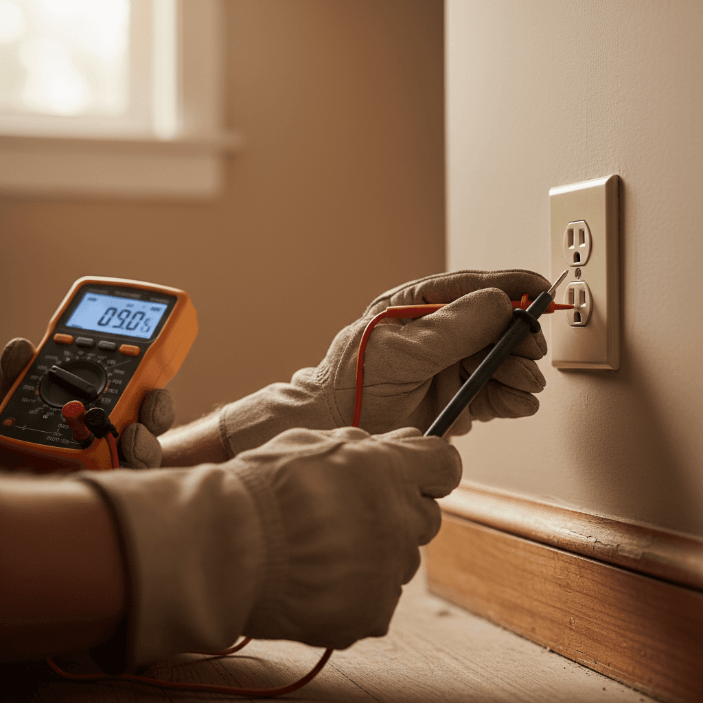 Residential electrical repair