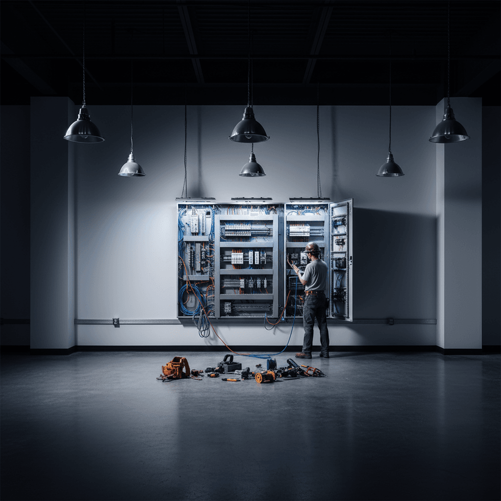 Commercial electrical project